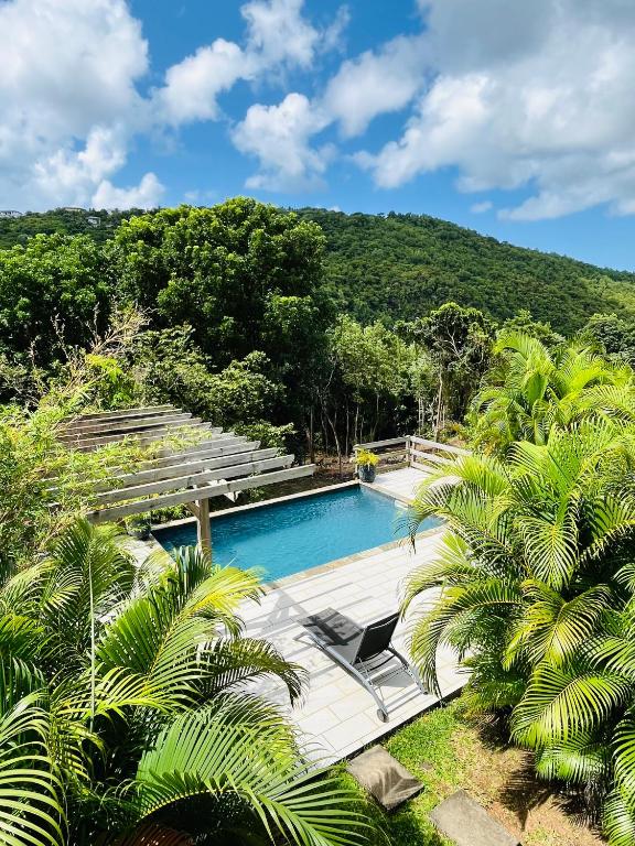 Ti colibri F3 avec piscine privée calme et nature - B&B Sainte-Luce
