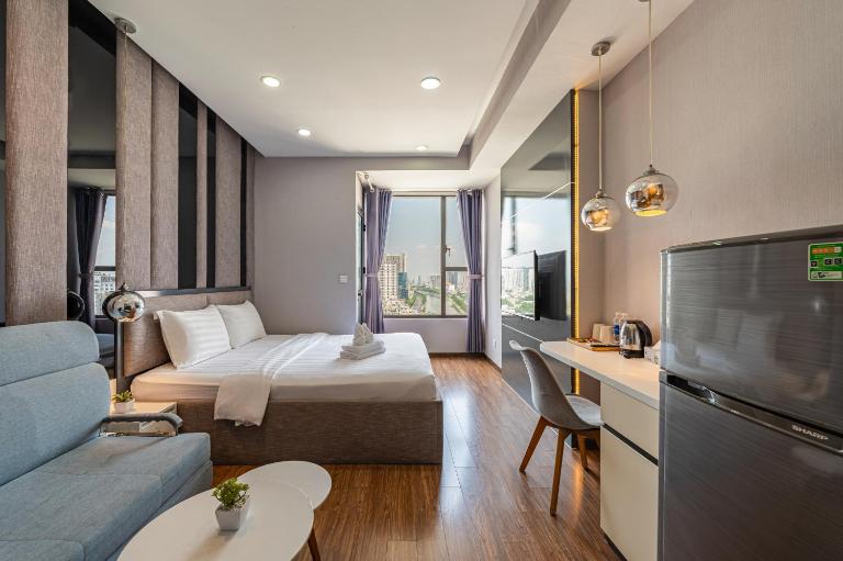 Căn hộ Studio cao cấp, hiện đại, tiện nghi, cạnh Quận 1 - B&B Ho Chi Minh
