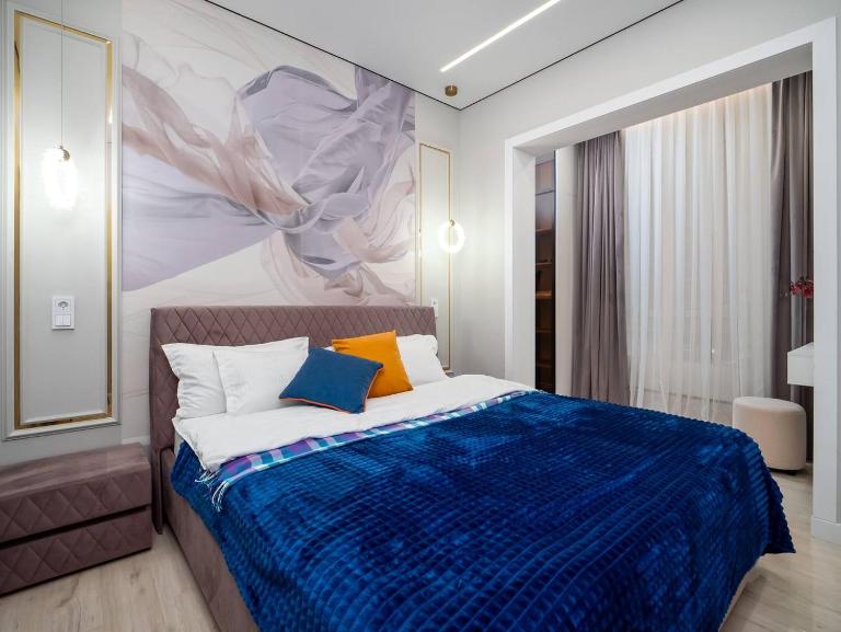3х комнатные апартаменты в Комфорт Сити 40 рядом с Мегой от KONAKZHAI КZ - Chambres d'hôtes Almaty
