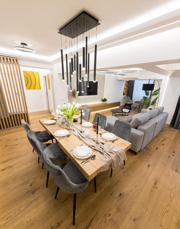 Premium Downtown Fountain View - Ferienwohnung Bukarest