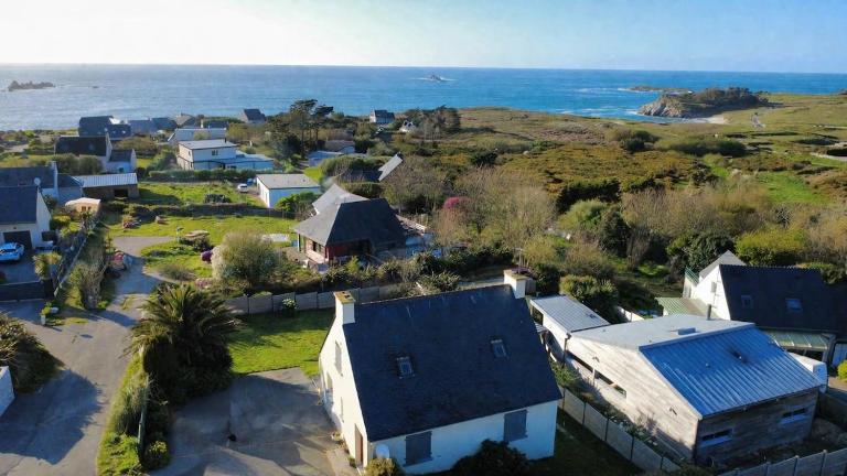Ty Kereon - Maison 3 chambres vue mer à 5 min des plages à pied - Chambres d'hôtes Plouarzel