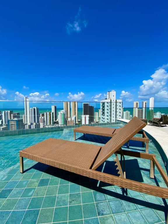 Praia de Gameleira Boa Viagem - Rooftop com Piscina - B&B Recife