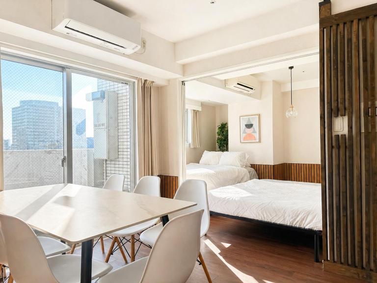 Direct to Shinjuku & Shibuya 50 sqm Apartment Sleeps 6 - B&B Tokyo