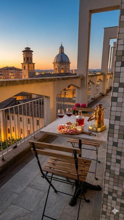 Attico panoramico - Ferienwohnung Reggio nell'Emilia