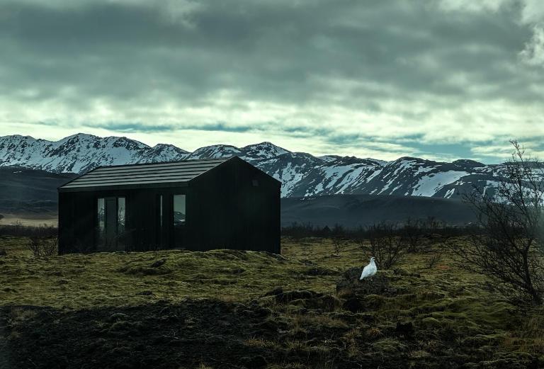 LAVA house with Hekla view & Sauna - Bed and Breakfast Hella