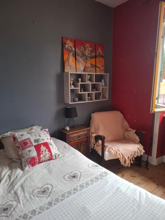 Chambre chez l'habitant - Ferienwohnung Pommiers