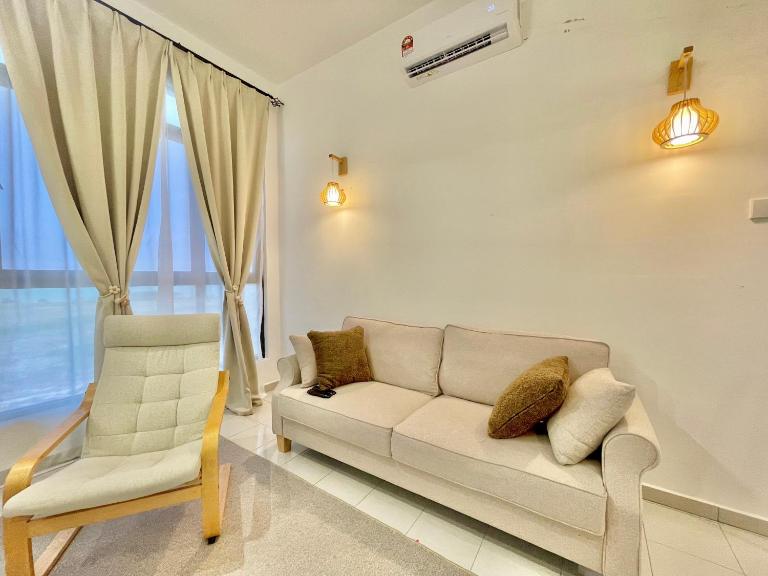 NEW HEALING SPOT At Klebang Beach- 3BR 6PAX Seafront View Melaka - B&B Malacca