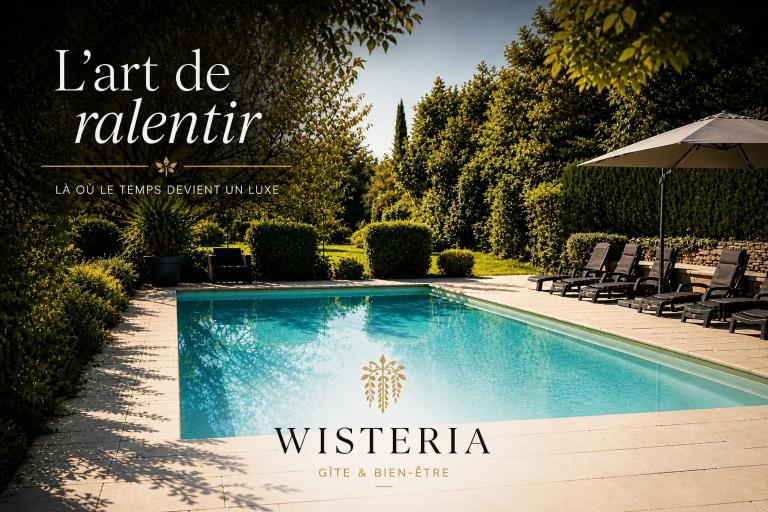 Wistéria #Piscine #Terrasse privée #Route des vins - B&B Azé