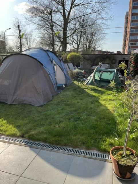 Groene tent voor 2 personen, 1 km van tomorrowland - B&B Boom