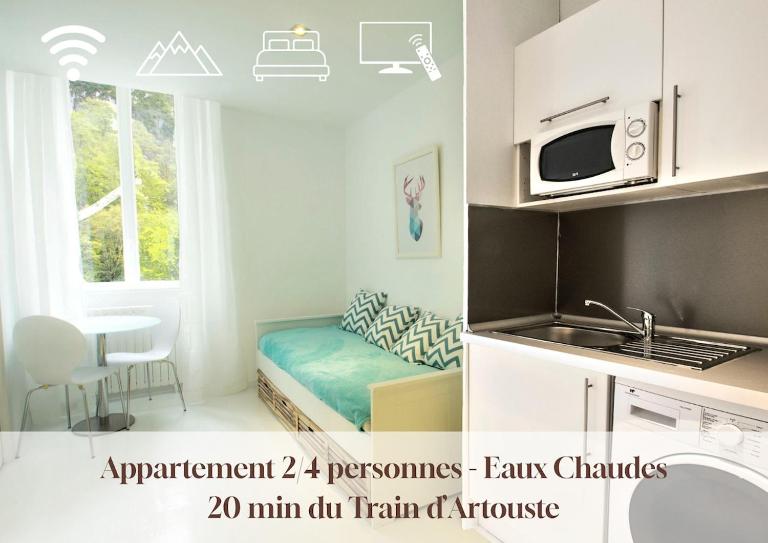 Apt 5 Eaux-Chaudes proche Laruns et Espagne - B&B Laruns
