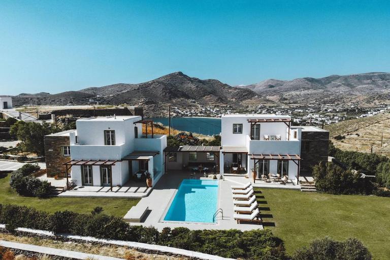 On The Rocks - The Two Rocks - Serviced Villa - Chambres d'hôtes Ios Chora