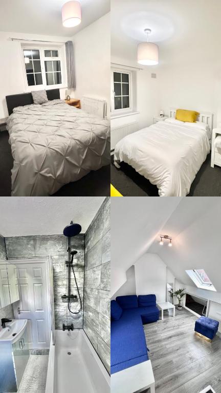 Stylish Refurbished London Home - Family, Friends & Business Travellers Retreat near Wimbledon, Sleeps 6, Free Street Parking - B&B Morden