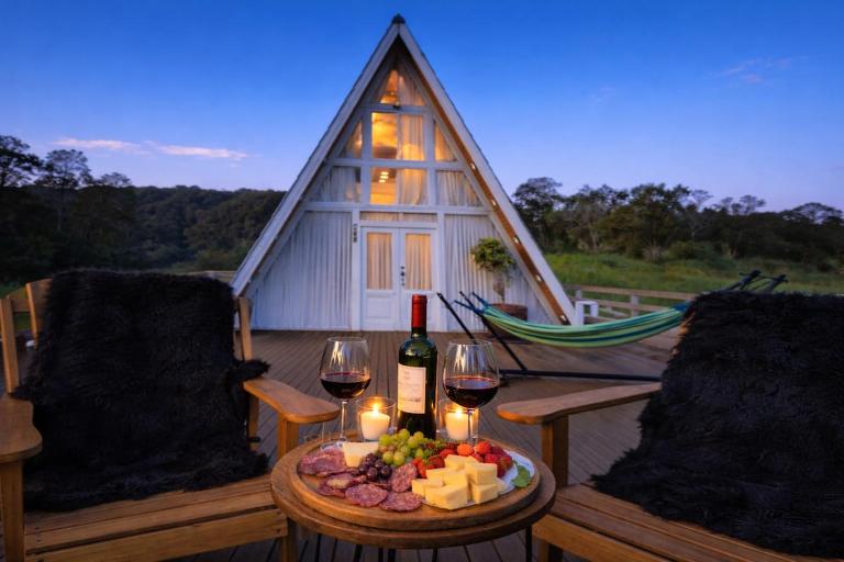 Casa da Serra - Cabana com Hidro, Lareira e Vista em Urubici - B&B Urubici