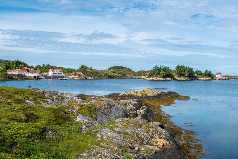Lysø naturcamping og rorbuer - Chambres d'hôtes Øvre Tennel
