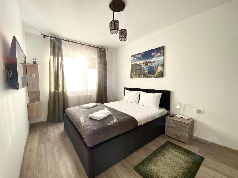 Pet Friendly Arghezi Apartment - Chambres d'hôtes Braşov