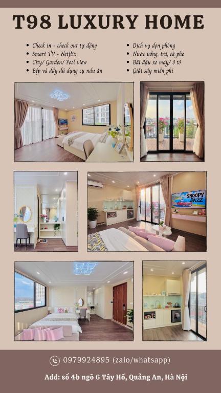 T98 Luxury Home - View City - Ferienwohnung Hanoi