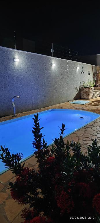 Recanto Mineiro K&R 2, Piscina aquecida por aquecimento solar, próxima ao Thermas dos Laranjais - Ferienwohnung Olímpia