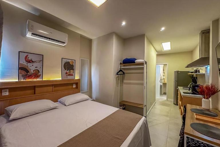 Studio A - Cinelândia perto Lapa Metrô VLT Wi-fi e Ar - Bed and Breakfast Rio de Janeiro