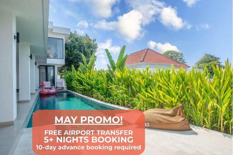 La Thara 5BR Villa with ricefield view, Canggu - B&B Dalung