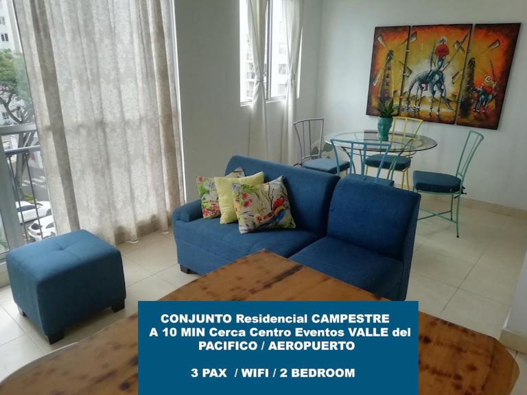 Acogedor apartamento , cercania centro eventos del pacifico, aeropuerto - B&B Yumbo