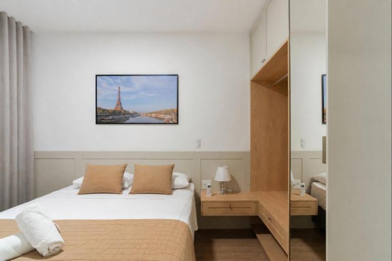 JH1201 Gleba With Balcony Fully Air Conditioned - Chambres d'hôtes Londrina