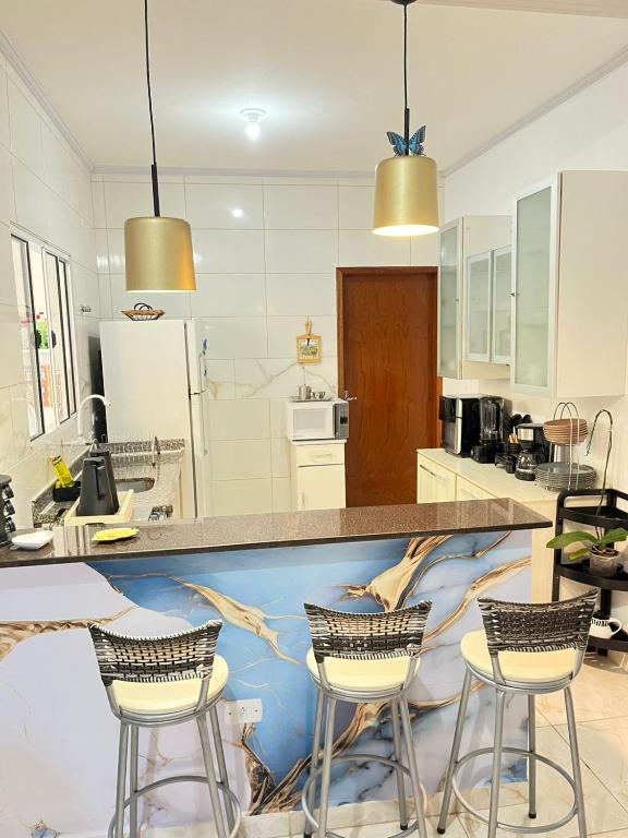 Recanto Feliz Litoral - Chambres d'hôtes Mongaguá