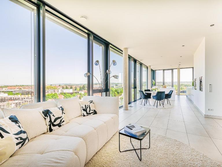 Luxuswohnung mit TOP-Aussicht - Chambres d'hôtes Karlsruhe