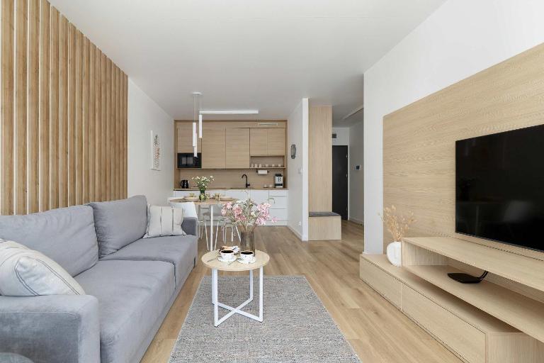 Sunday Klimatyzowany Apartament z Parkingiem i Balkonem oraz SPA by Noclegi Renters - B&B Dziwnów