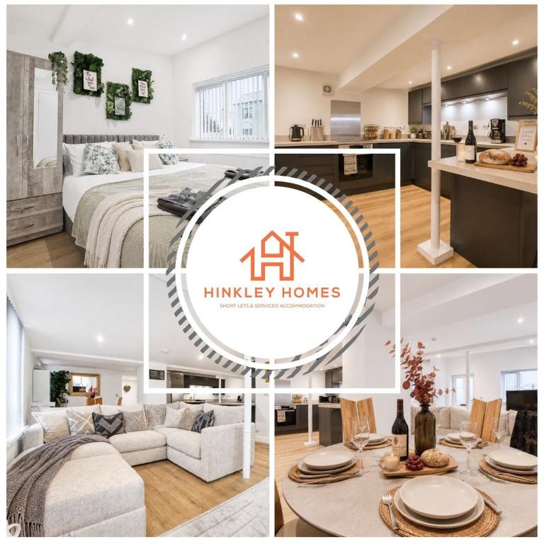 Large 2 Bedroom Apartment - Zip and link beds choose 2 double beds or 4 single - Huge Living Space - Private Parking - Near Bridgwater - B&B North Petherton