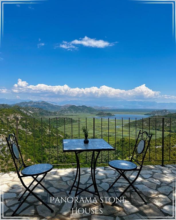 Panorama Stone Houses - Skadar Lake - Ferienwohnung Cetinje