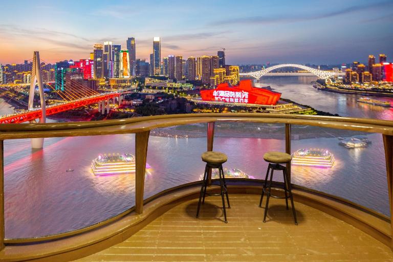 Shangshanzhu Drone show river view suite - B&B Chongqing