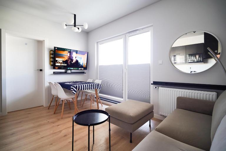 Sunset Resort - Apartament 3-pokojowy 350m od morza - Ferienwohnung Grzybowo