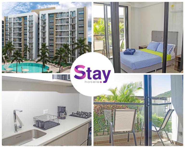 Apart Suites Stay Coralina - El Rodadero - Santa Marta - B&B Santa Marta