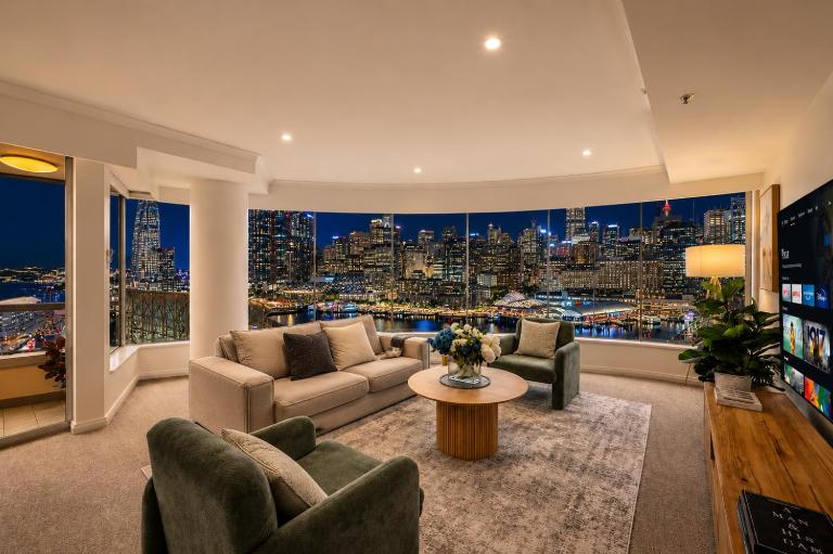 Skyline Vista - Harbour Luxury, Views, Parking - B&B Sídney