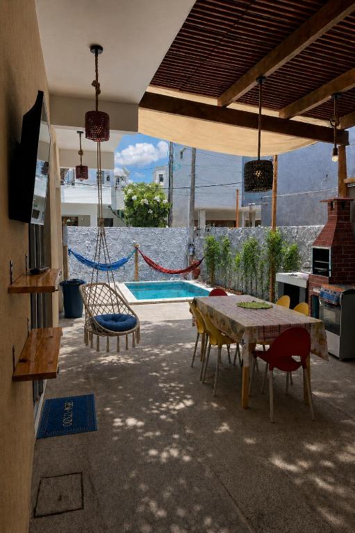 Porto de Galinhas - Praia de Maracaipe com Piscina a 45m do mar - Ferienwohnung Porto de Galinhas
