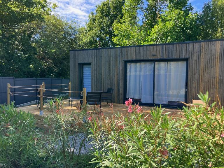 Loft en bois avec terrasse et jardin à La Turballe - B&B La Turballe