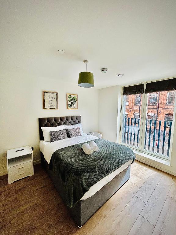 Birmingham City Centre, 1 Bed Deluxe Apartment 28 - Bed and Breakfast Birmingham