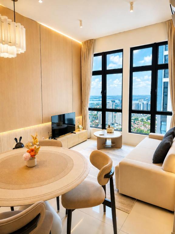 Love Nest Space Residency With Seaview - B&B Johor Bahru