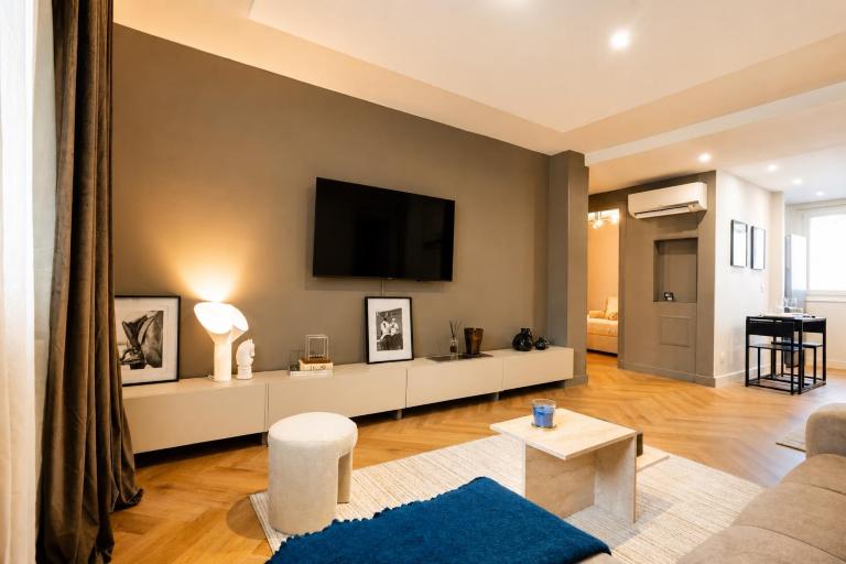 Appartement Monceau, T3 Moderne Climatisé - B&B Grenoble