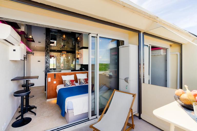 Cap Cosy Naturiste Heliopolis Cap d'Agde with Sea View - B&B Le Cap d'Agde