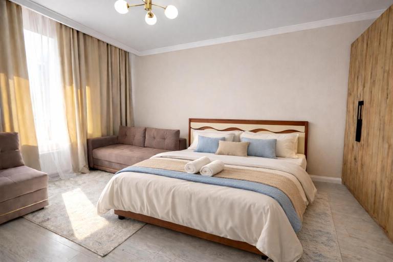 Aru Qala Green Line Comfort Apartment - Bed and Breakfast Astana