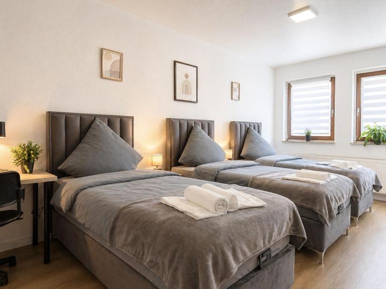 Modernes Apartment für 6 Personen nahe Messe & City Essen - Chambres d'hôtes Essen
