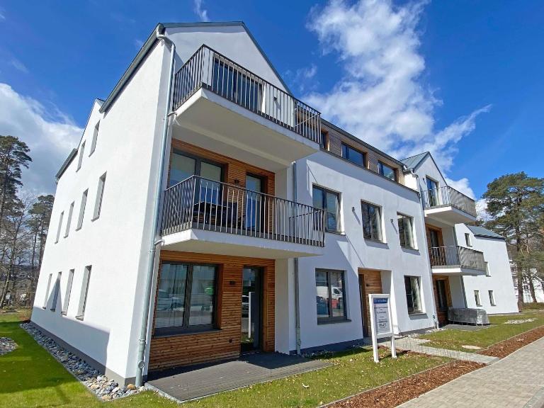 Villa Carlotta Whg13 mit Terrasse - Bed and Breakfast Ostseebad Baabe