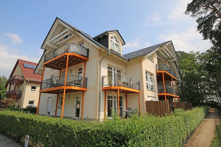 Villa Bella Casa Wohnung 09 mit Südostbalkon - B&B Ostseebad Baabe