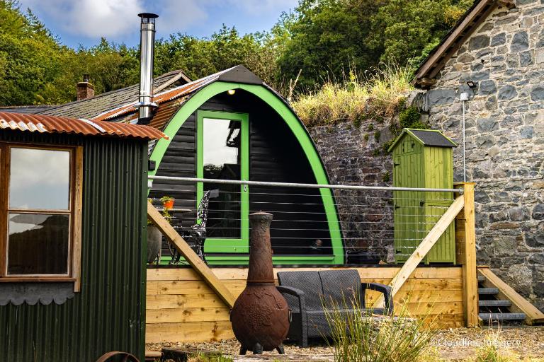 Scenic Pet Friendly Pod in Talybont Aberystwyth - Ferienwohnung Aberystwyth