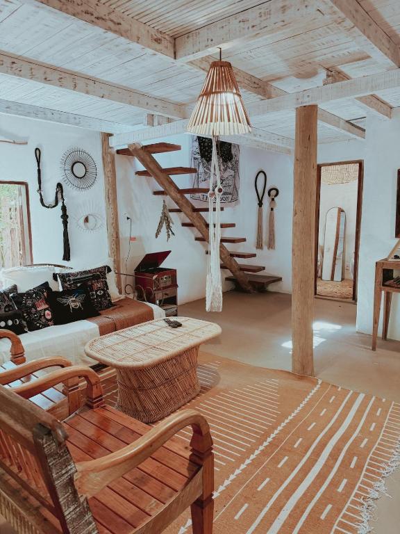 Casa 7 Caraíva No centrinho - Chambres d'hôtes Caraiva