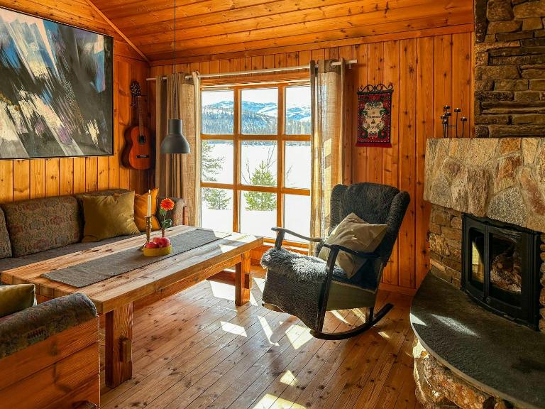 Mountain Cabin With Private Dock By Søvatnet - B&B Søvassli
