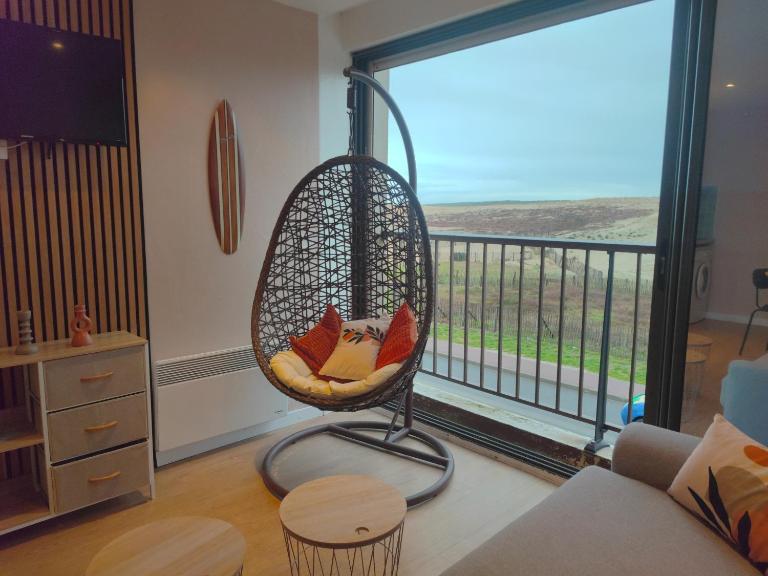 Apartment in Lacanau-Océan with View and Parking - Ferienwohnung Lacanau-Océan