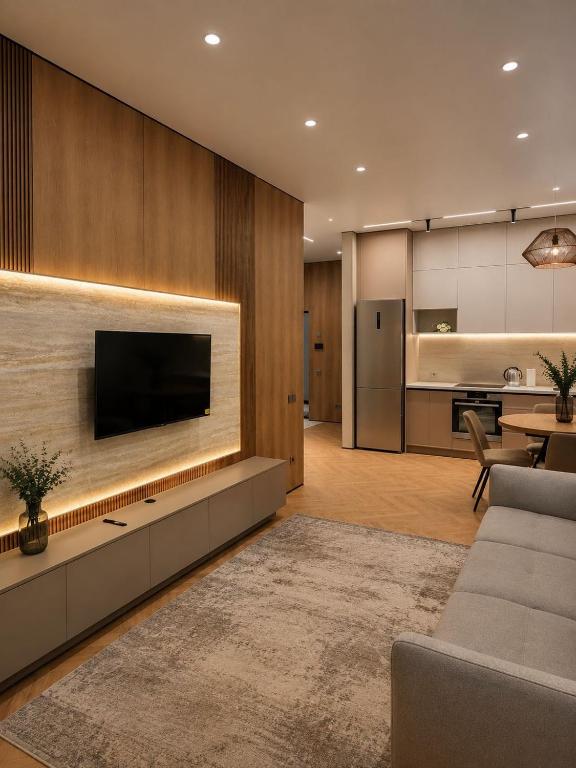 Стильная квартира в центре города - Bed and Breakfast Almaty