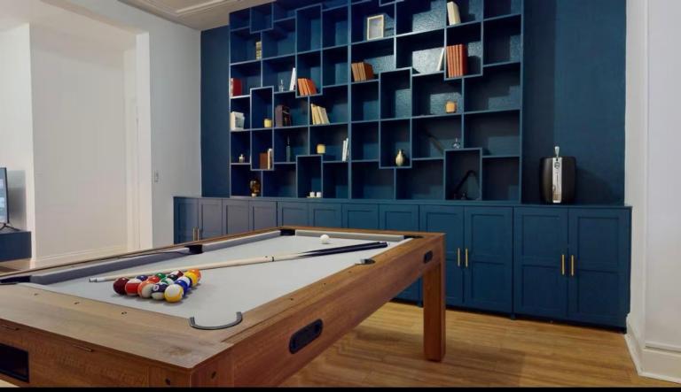 Proche Gare - Grand appartement de standing avec billard - Chambres d'hôtes Mulhouse
